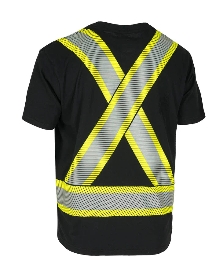 Forcefield Short Sleeve Crew Neck Safety T-Shirt 022-SEGCBE
