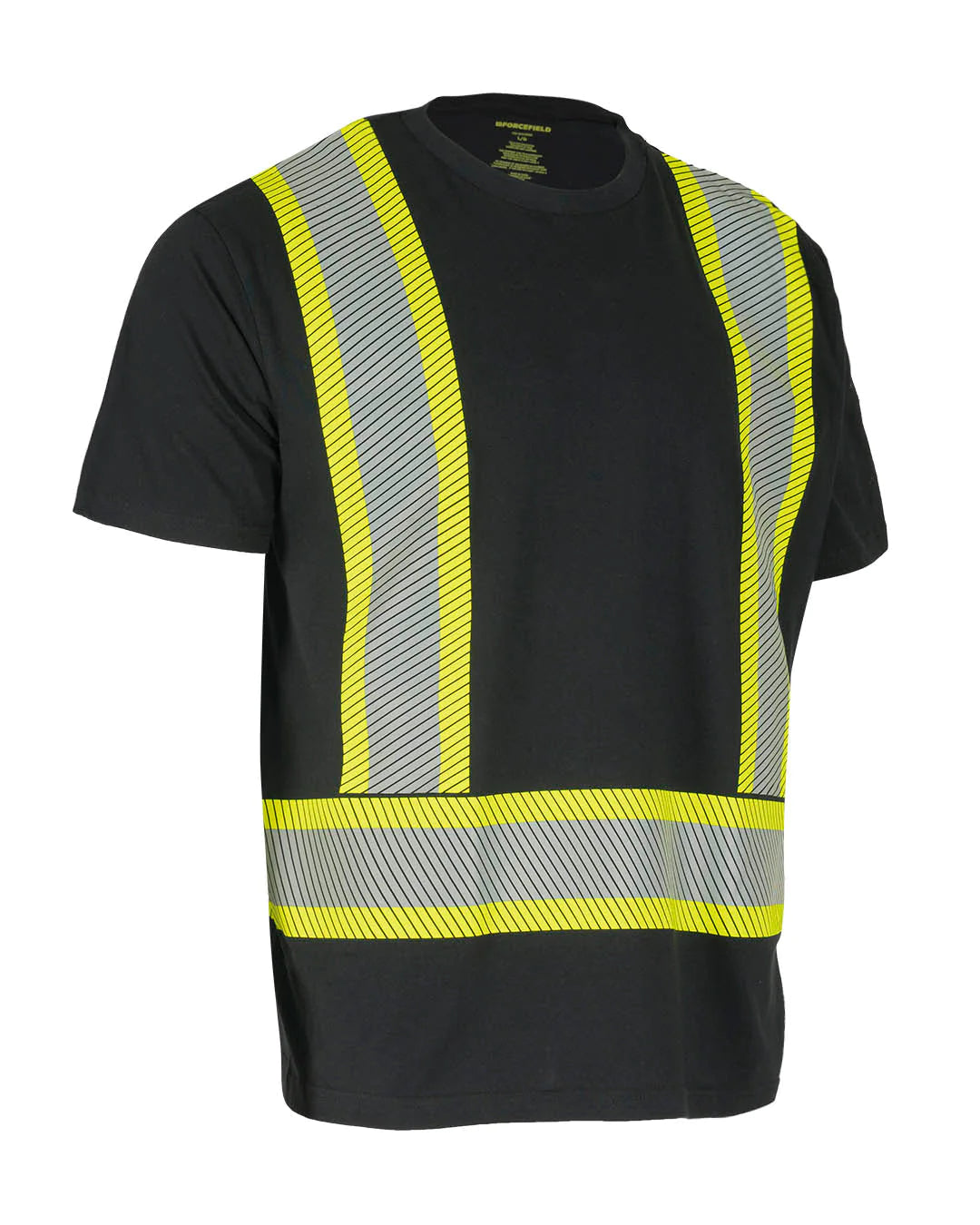 Forcefield Short Sleeve Crew Neck Safety T-Shirt 022-SEGCBE