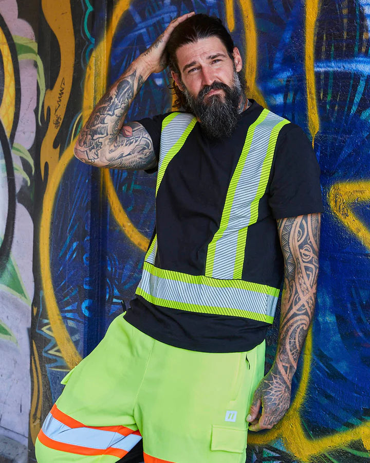 Forcefield Short Sleeve Crew Neck Safety T-Shirt 022-SEGCBE