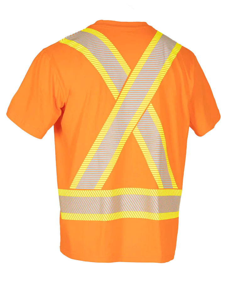 Forcefield Short Sleeve Crew Neck Safety T-Shirt 022-SEGCBE