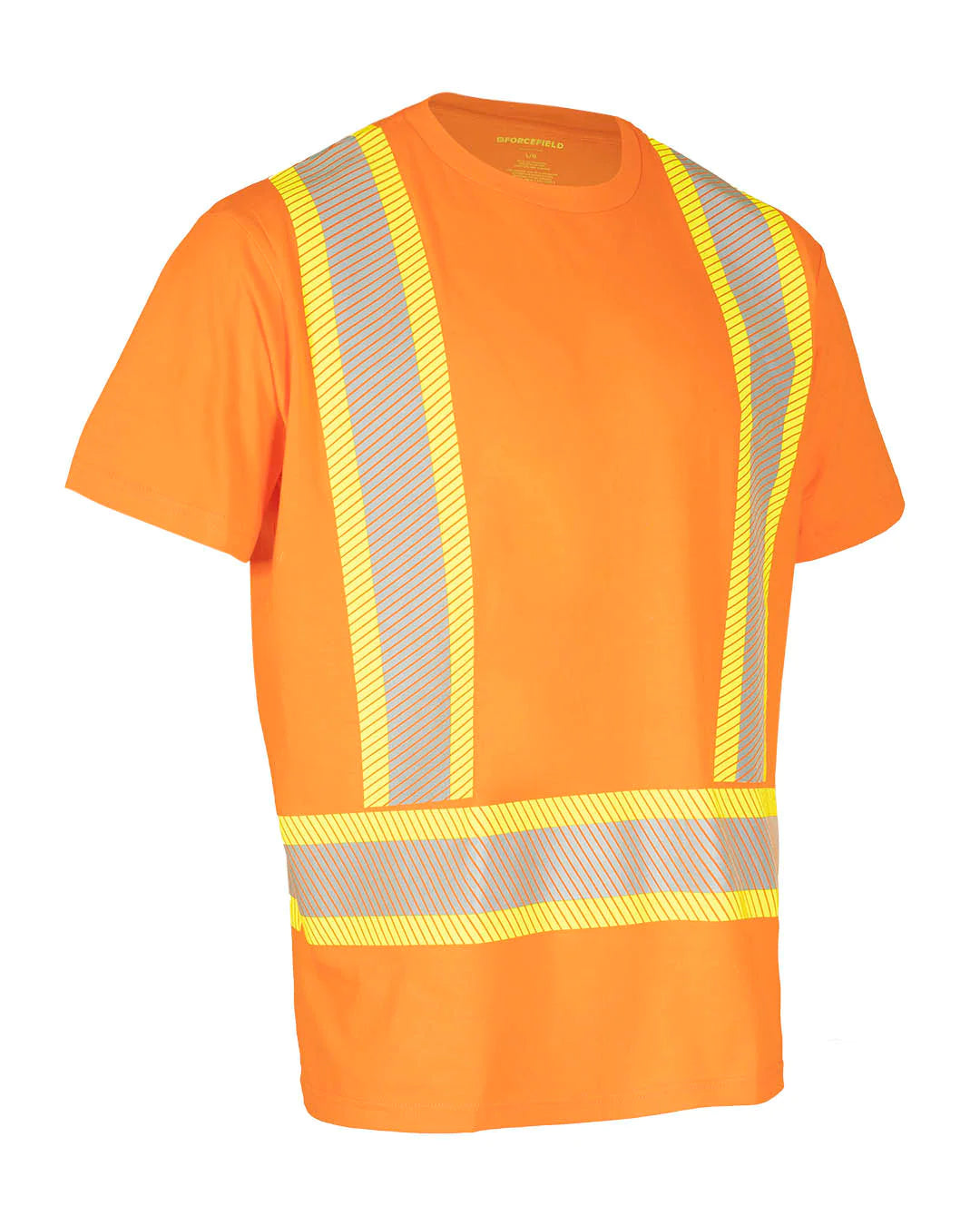 Forcefield Short Sleeve Crew Neck Safety T-Shirt 022-SEGCBE