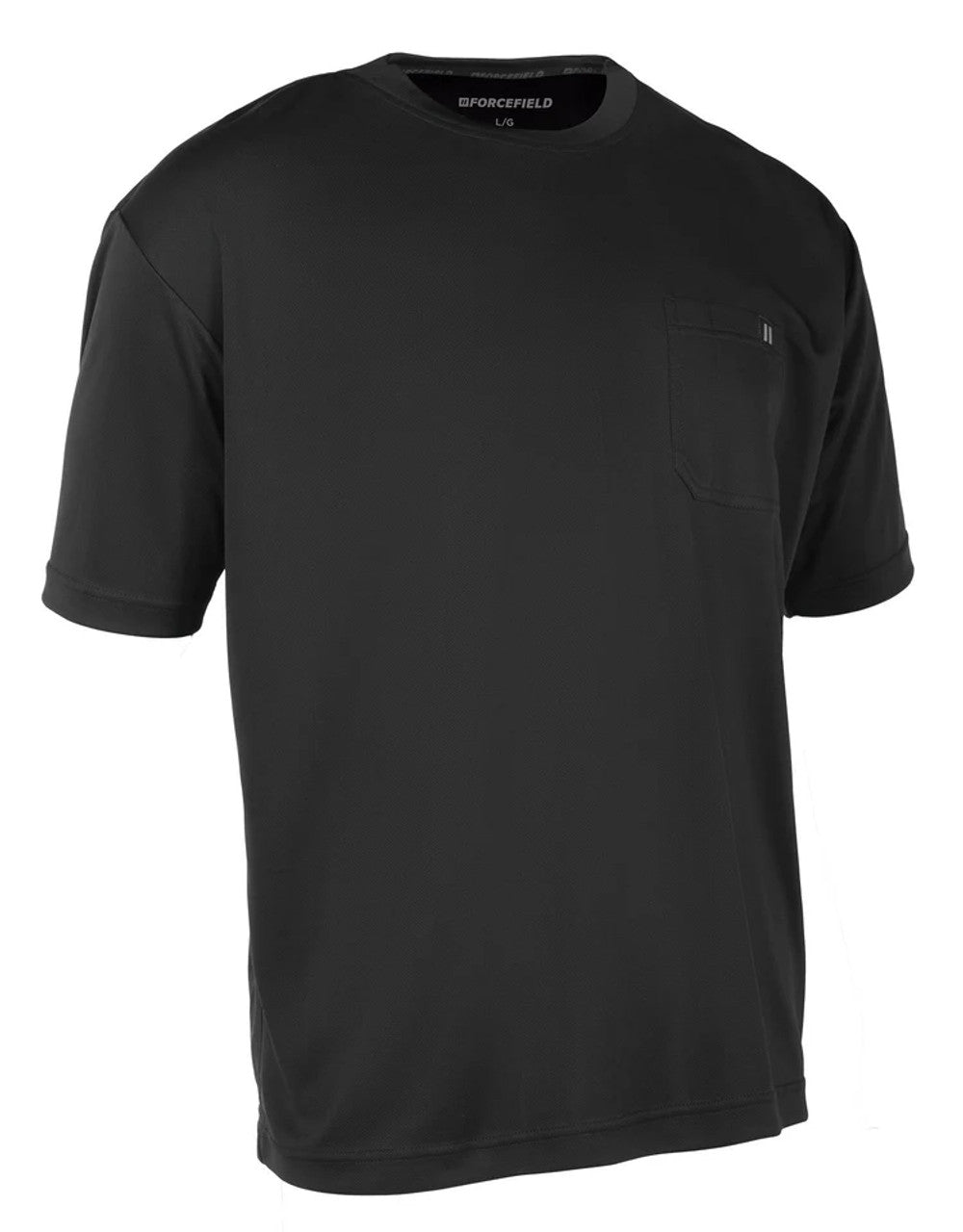 Forcefield Antimicrobien Haute Visibilité, Protection UV, T-shirt col rond à manches courtes