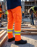 Forcefield Hi-Vis Orange Ripstop Cargo Work Pants 024-75200