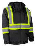 Forcefield Hi-Vis Lightweight Aviator Rain Jacket
