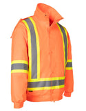 Forcefield Hi-Vis 6-in-1 Driver's Jacket with Removable Bomber