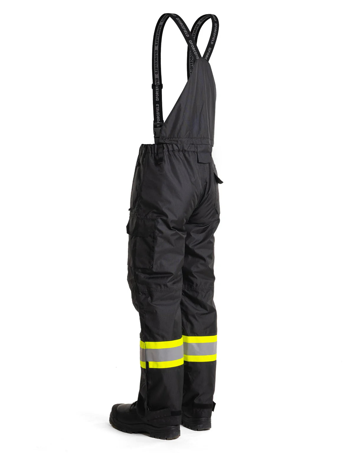 Salopette isolée haute visibilité Forcefield FR, ignifuge, en ripstop de poids moyen