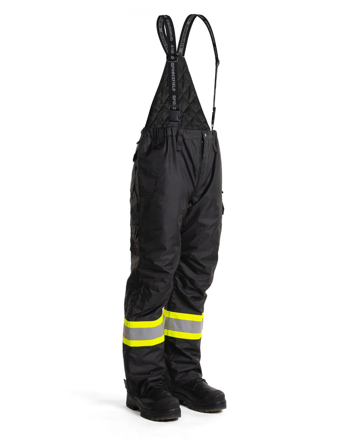 Salopette isolée haute visibilité Forcefield FR, ignifuge, en ripstop de poids moyen