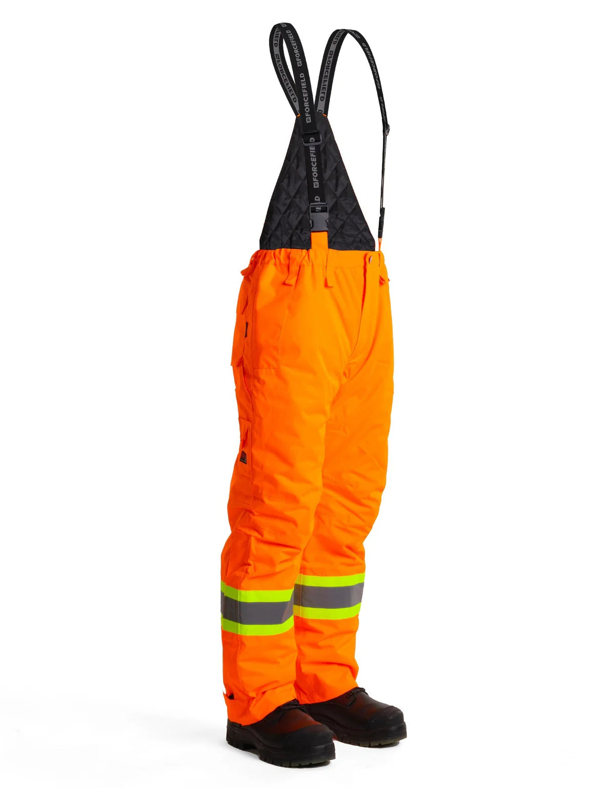 Salopette isolée haute visibilité Forcefield FR, ignifuge, en ripstop de poids moyen