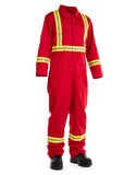 Combinaison 100 % coton traité FORCEFIELD avec bandes réfléchissantes 024-FRCOR