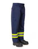 Forcefield Hi-Vis Navy Cargo Work Pants 024-SCP-NVS