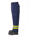 Forcefield Hi-Vis Navy Cargo Work Pants 024-SCP-NVS
