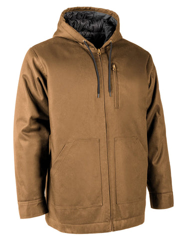 Forcefield Hooded Canvas Work Jacket