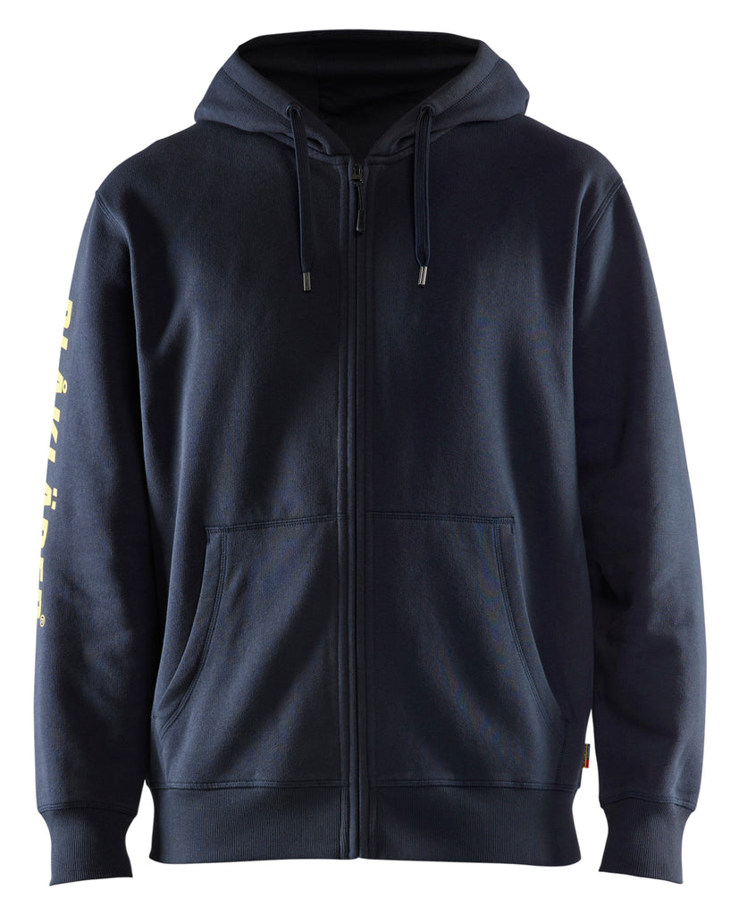 Blaklader Branded Hooded Zip-up Sweatshirt 3445 1048