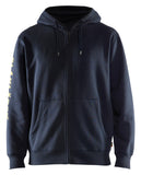 Blaklader Branded Hooded Zip-up Sweatshirt 3445 1048