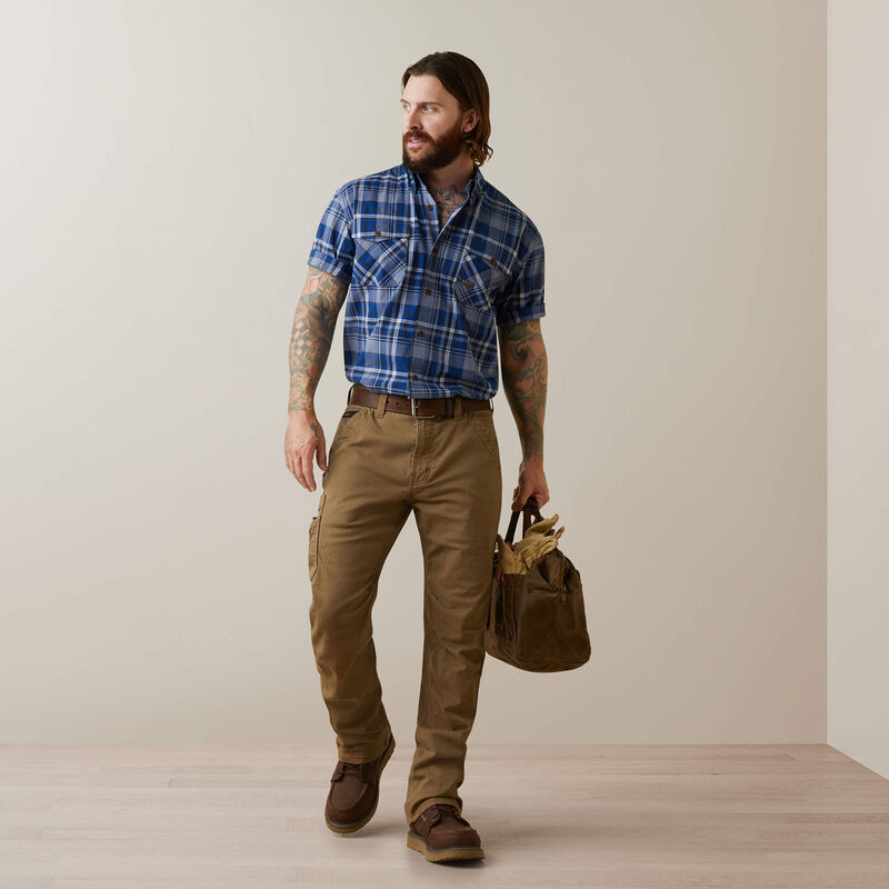 ARIAT Men's Rebar Made Tough DuraStretch Work Shirt