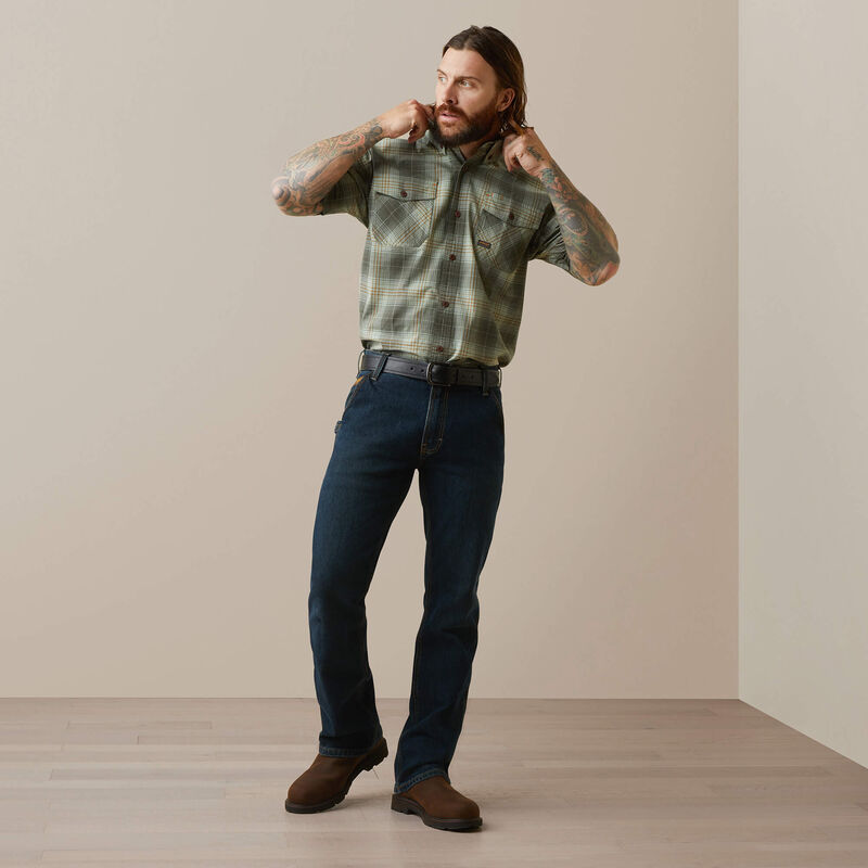 ARIAT Men's Rebar Made Tough DuraStretch Work Shirt