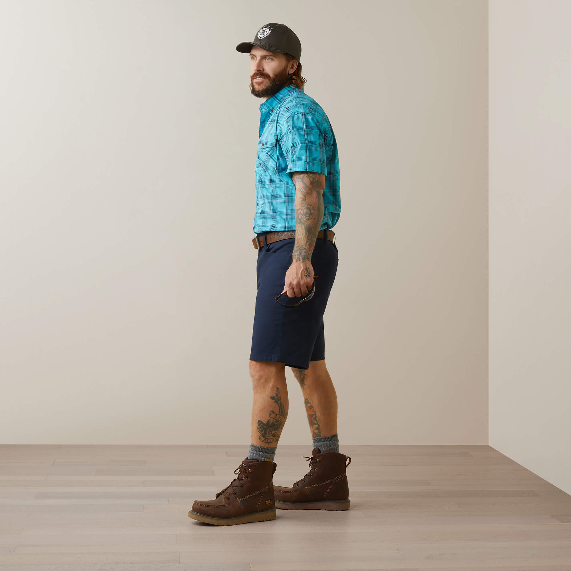 ARIAT Men's Rebar Made Tough DuraStretch Work Shirt