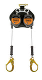 Guardian® Diablo Double Leg 2.5 Cable Self Retracting Landyard-LE