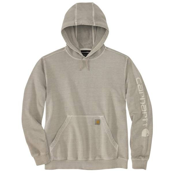 Sweat-shirt Carhartt en molleton bouclette prélavé teint, motif graphique, coupe décontractée - 106253