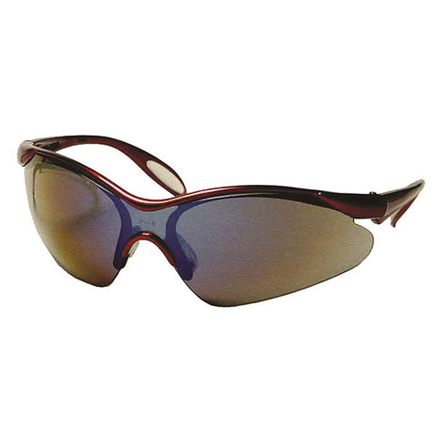 Dentec Safety MIRANDA™ Burgundy Frame CSA Safety Glasses w/Paddle Temples