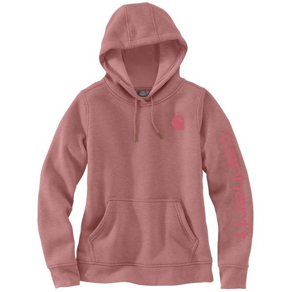 Carhartt Women's Relaxed Fit Midweight Logo Sleeve Graphic Sweatshirt - 102791
