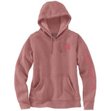 Carhartt Women's Relaxed Fit Midweight Logo Sleeve Graphic Sweatshirt - 102791