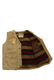 Schaefer Outfitter Men's Vest Stone Blanket Lined Vintage Mesquite 319