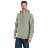 Carhartt Loose Fit Midweight Sweat-shirt graphique à manches logo - K288