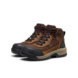 KEEN Women's CSA Skokie Hiker Mid Waterproof Work Boot (Carbon Toe)