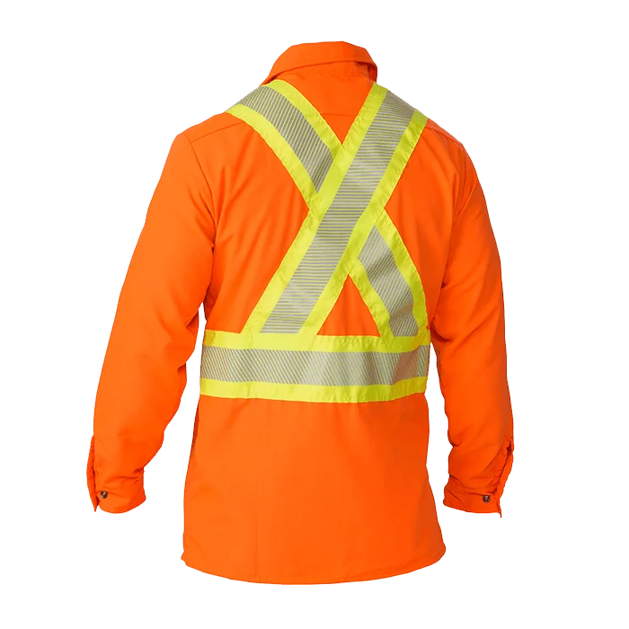Big Bill Ripstop Hi-Vis Long Sleeve Work Shirt - 144HVP