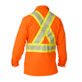 BIG BILL High-Vis Long-Sleeve Ripstop Work Shirt- 144HVP