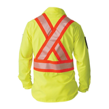 BIG BILL High-Vis Long-Sleeve Ripstop Work Shirt- 144HVP