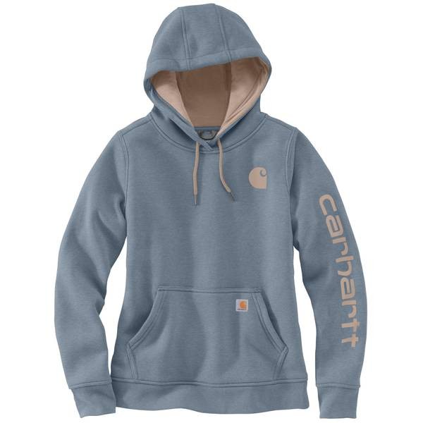 Carhartt Women's Relaxed Fit Midweight Logo Sleeve Graphic Sweatshirt - 102791