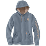 Carhartt Women's Relaxed Fit Midweight Logo Sleeve Graphic Sweatshirt - 102791