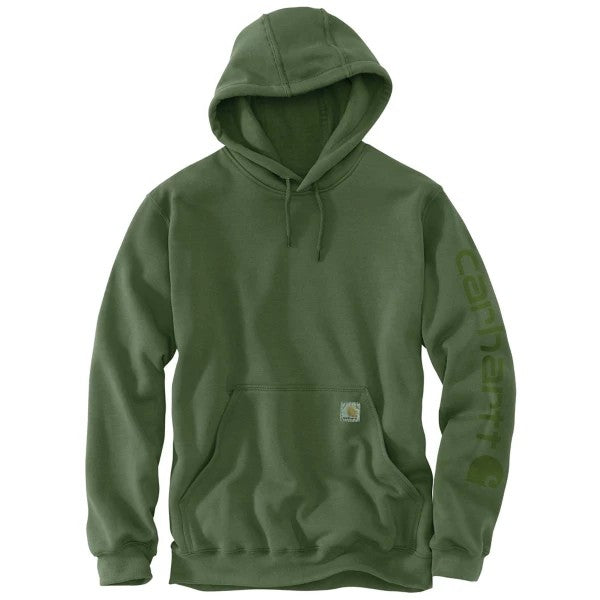 Sweat-shirt Carhartt en molleton bouclette prélavé teint, motif graphique, coupe décontractée - 106253
