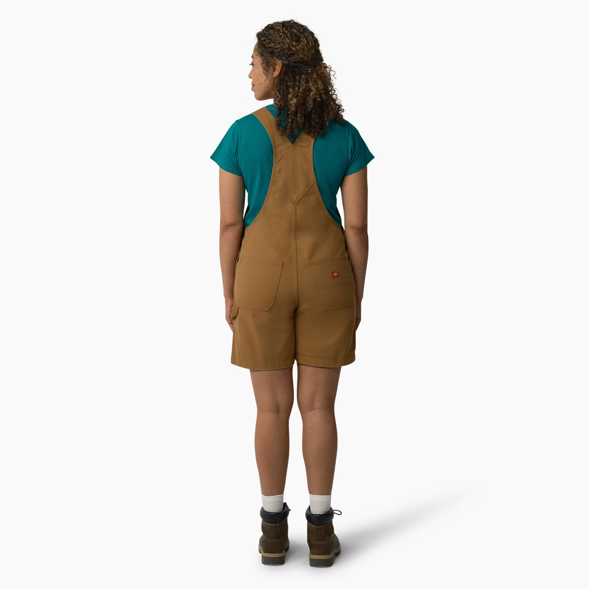 Dickies Women's Relaxed Fit 7" Shorts Bib Overall FB204