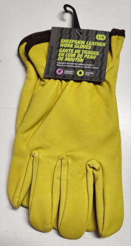 FORCEFIELD Sheepskin Leather Work Gloves