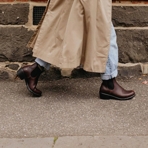 Blundstone 1677 - Série Femme Talon Rustique Marron