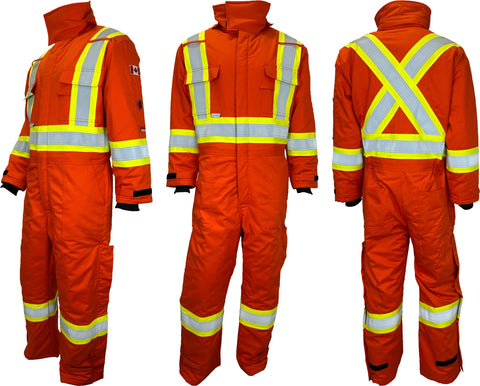 Atlas Guardian® Men's Hi-Vis FR/AR Insulated Coverall 21954