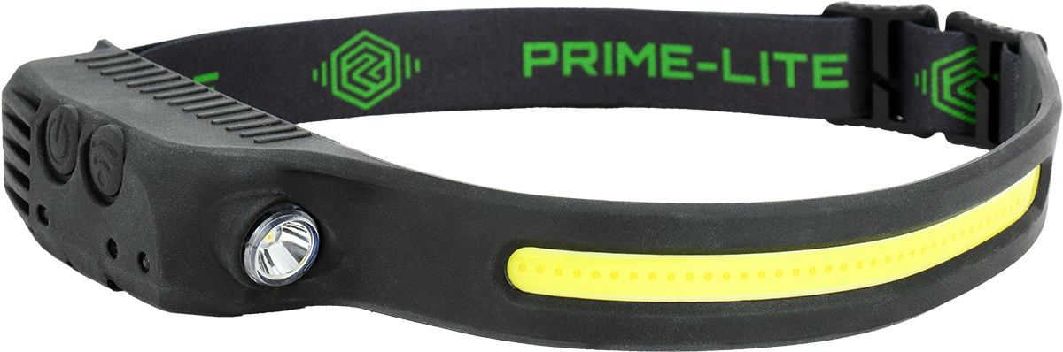 PrimeLite Rechargeable Headband Light with Motion Sensor 24-241
