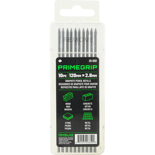 PrimeGrip 2.8mm Multipack Lead Replacements 10Pc/Pack