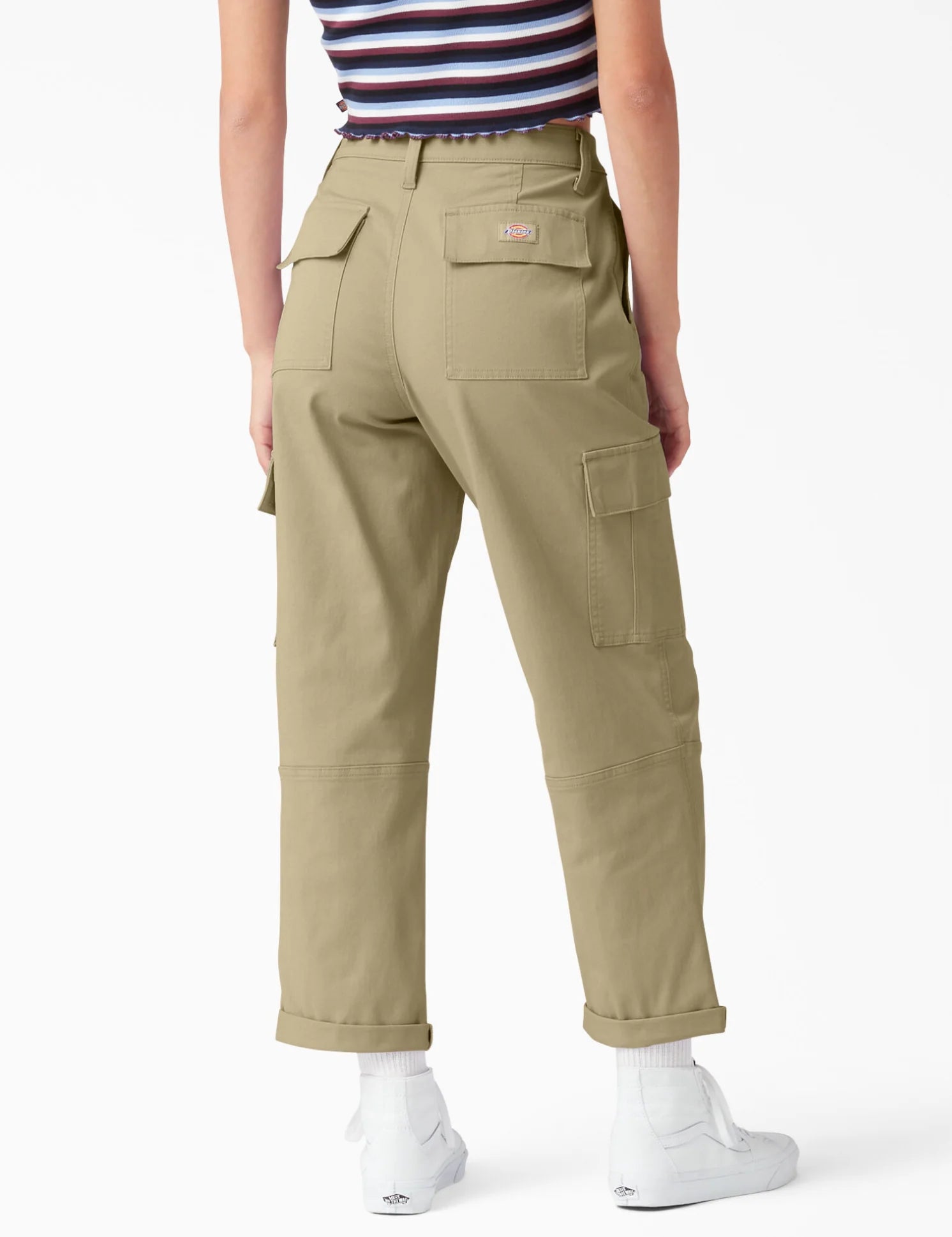 Dickies Women's Woven Twill Cropped Cargo Pants FPR5
