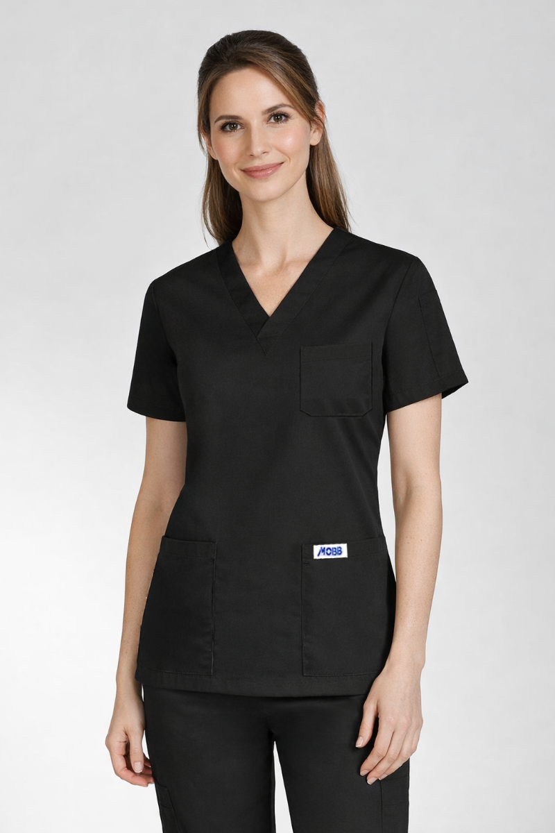 Mobb Unisex V-Neck Scrub Top 310T