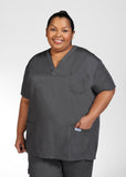 Mobb Unisex V-Neck Scrub Top 310T