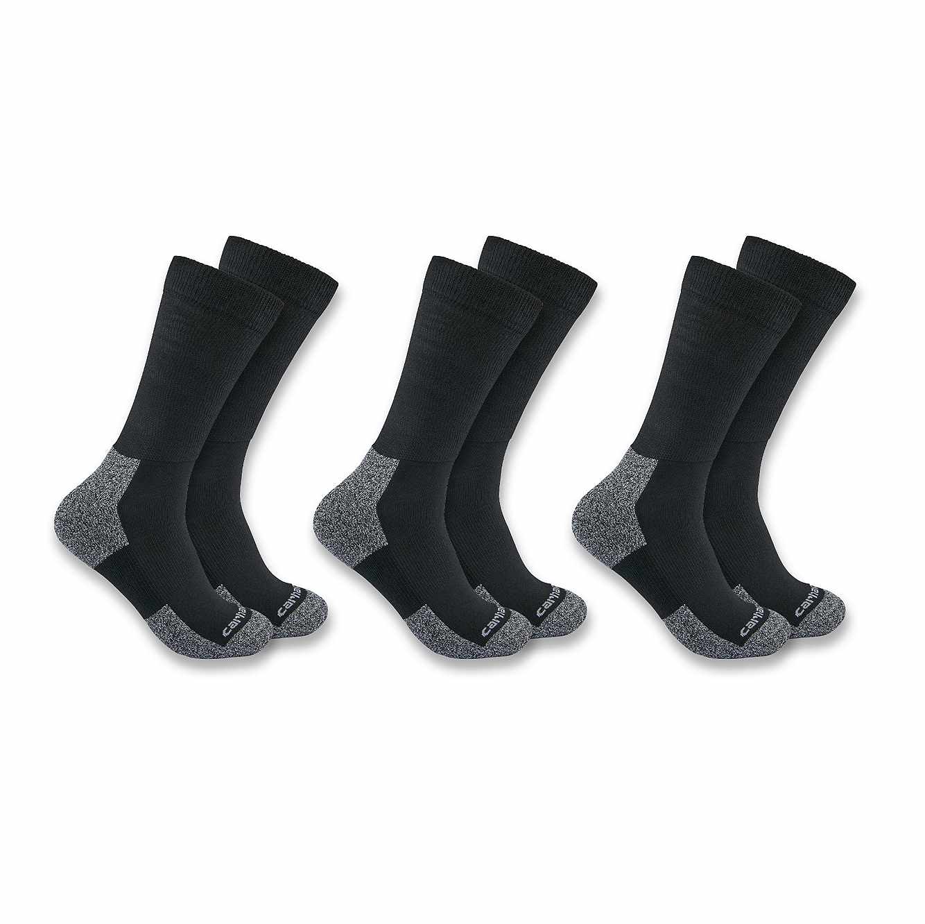 Carhartt Lightweight Stretch Top Crew Socks 3-Pack - SC2213M