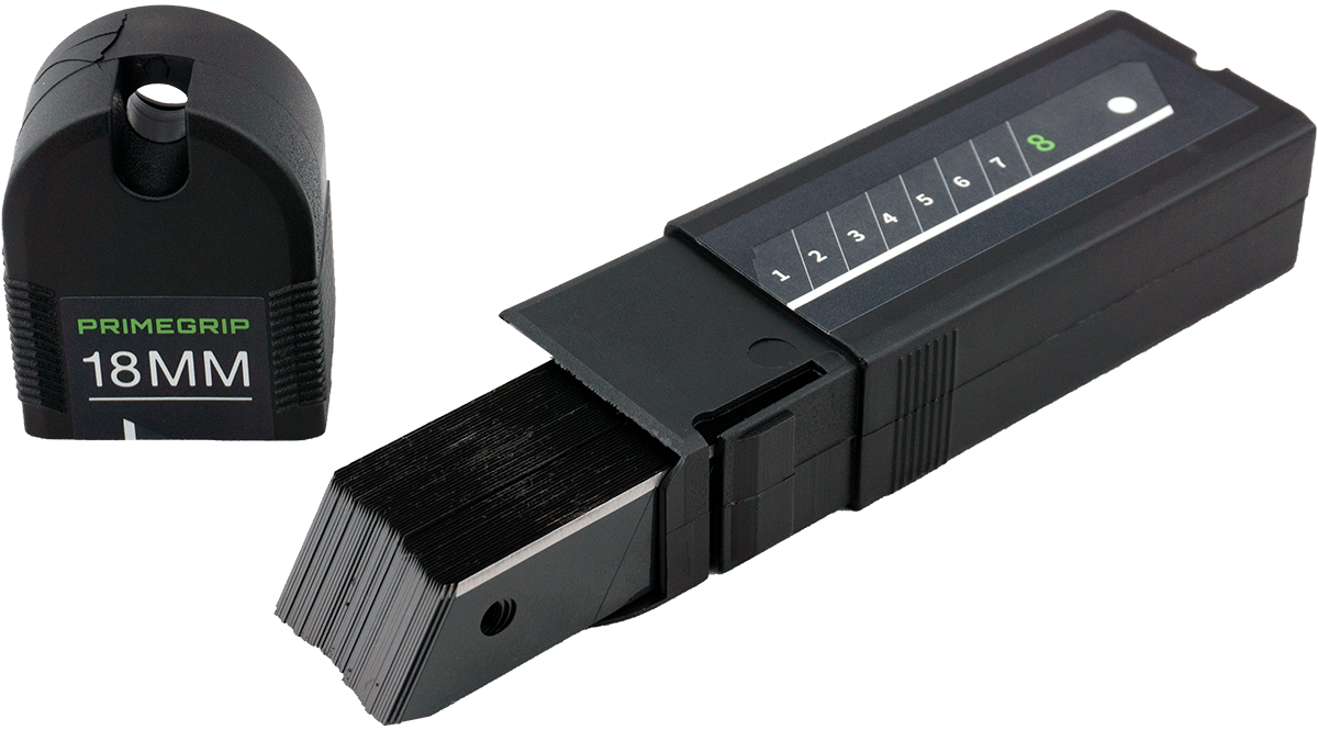 PrimeGrip 18MM Snap-Off Knife 50 Pack Replacement Blades 36-219