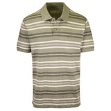 Eddie Bauer Men's Sea Striped S/S Polo T-Shirt