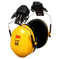 3M™ PELTOR™ Optime 98 Cap-Mount Earmuffs - H9P3E