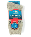 J.B. Field's Men's Icelandic "40 Below True North" Wool Thermal Winter Sock - 8502