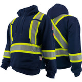 Atlas Hi-Vis FR / AR Q-Zip Pullover Hoodie 4014